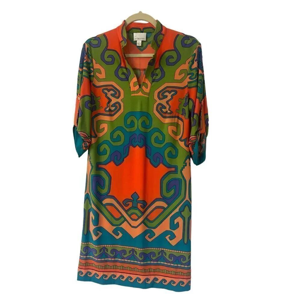 Donna Morgan dress multi color sz 8